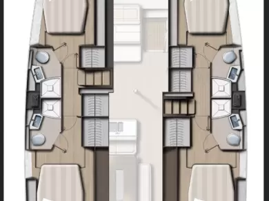 Wynajmij Katamaran z lub bez skippera Bali w Parham Town