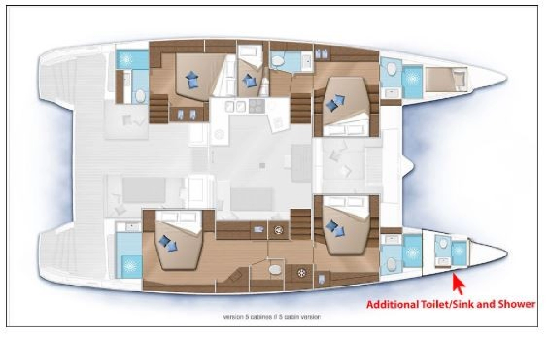 Wynajmij Lagoon Lagoon 52 w Parham Town