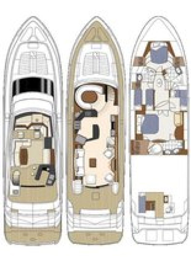 Marquis-Yachts Marquis 720 Flybridge między profesjonalistami a osobami prywatnymi w Key West