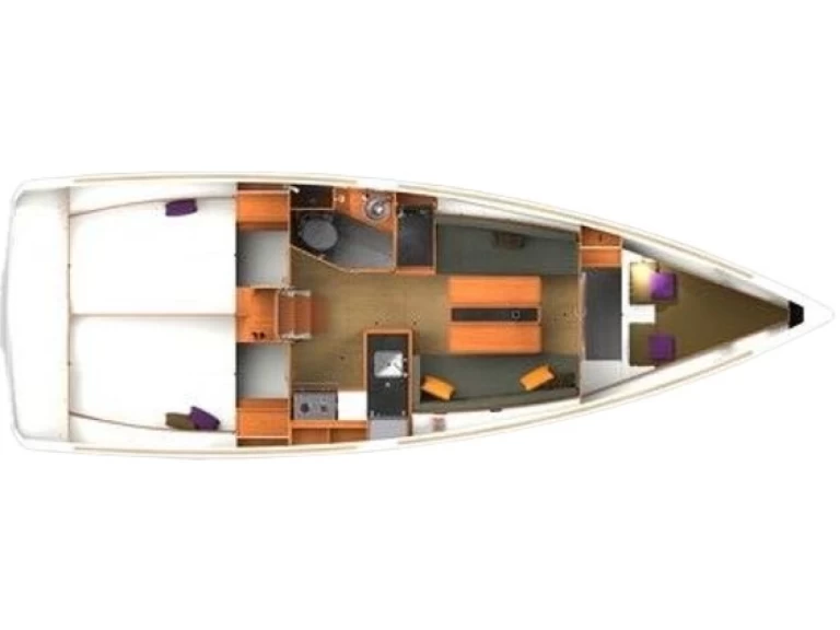 Wynajem w Punat- Jeanneau Sun Odyssey 349 na SamBoat