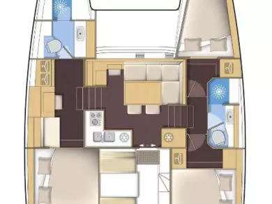 Wynajem łodzi Sibenik tanio Lagoon 40 Motor Yacht