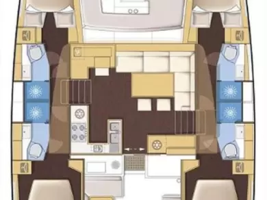 Wynajem łodzi Lagoon Lagoon 450 F w Trogir na SamBoat 