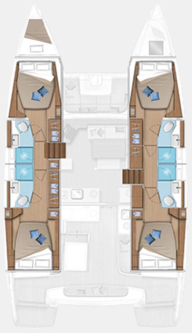 Wynajem w Goecek- Lagoon Lagoon 46 na SamBoat