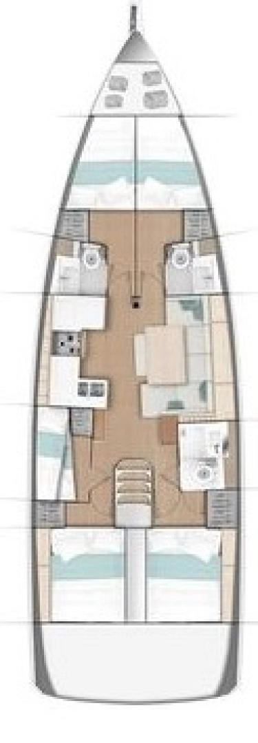 Wynajem łodzi Jeanneau Sun Odyssey 490 w Gouvia na SamBoat 