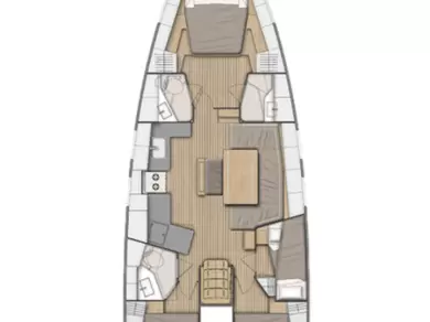 Wynajem w Donji Seget- Bénéteau Oceanis 46.1 na SamBoat