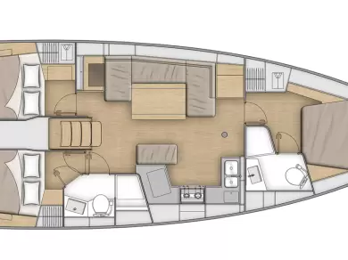 Wynajem w Skradin- Bénéteau Oceanis 40.1 na SamBoat