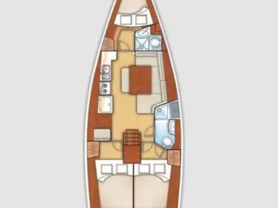 Wynajem łodzi Lavrio tanio Oceanis 40