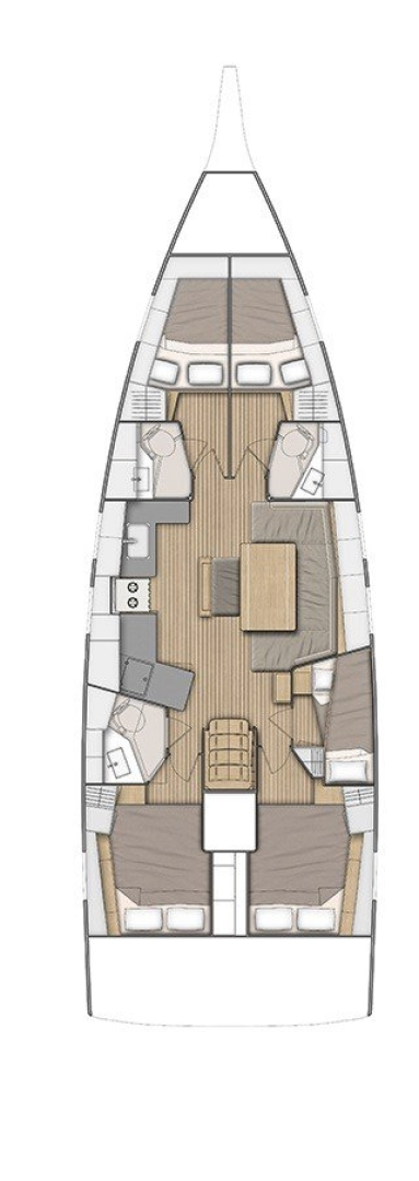 Wynajem łodzi Bénéteau Oceanis 46.1 w Lavrio na SamBoat 