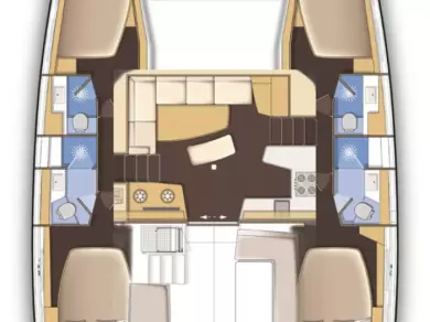 Katamaran do wynajmu w Alimos w najlepszej cenie