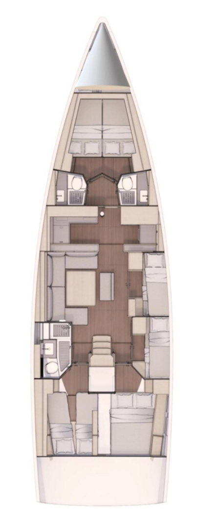 Wynajem łodzi Dufour Dufour 530 w Trogir na SamBoat 