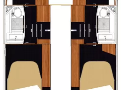 Wynajmij Motorówka z lub bez skippera Fountaine Pajot w Trogir