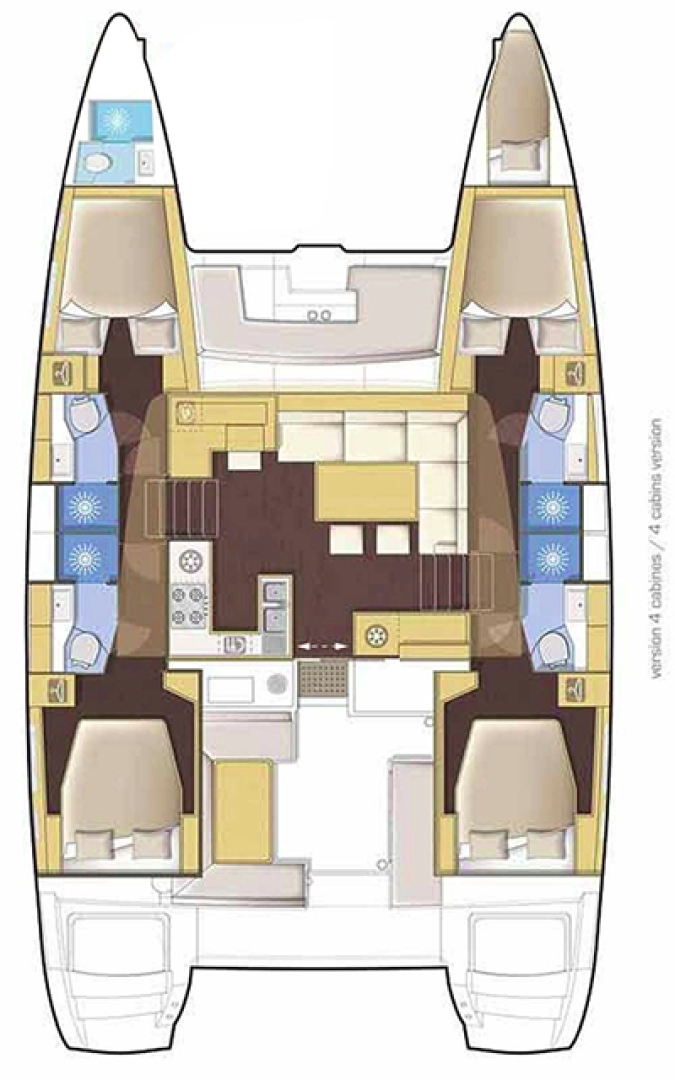 Wynajem w Alimos- Lagoon Lagoon 46 na SamBoat