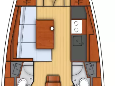 Wynajmij Bénéteau Oceanis 38.1 w Fethiye