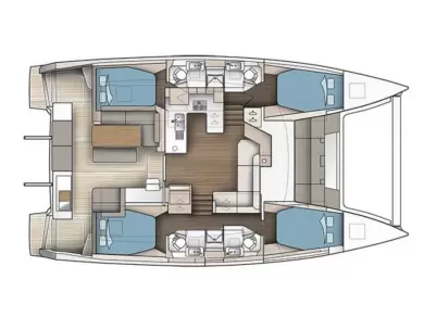 Fountaine Pajot Astrea 42 między profesjonalistami a osobami prywatnymi w Road Town