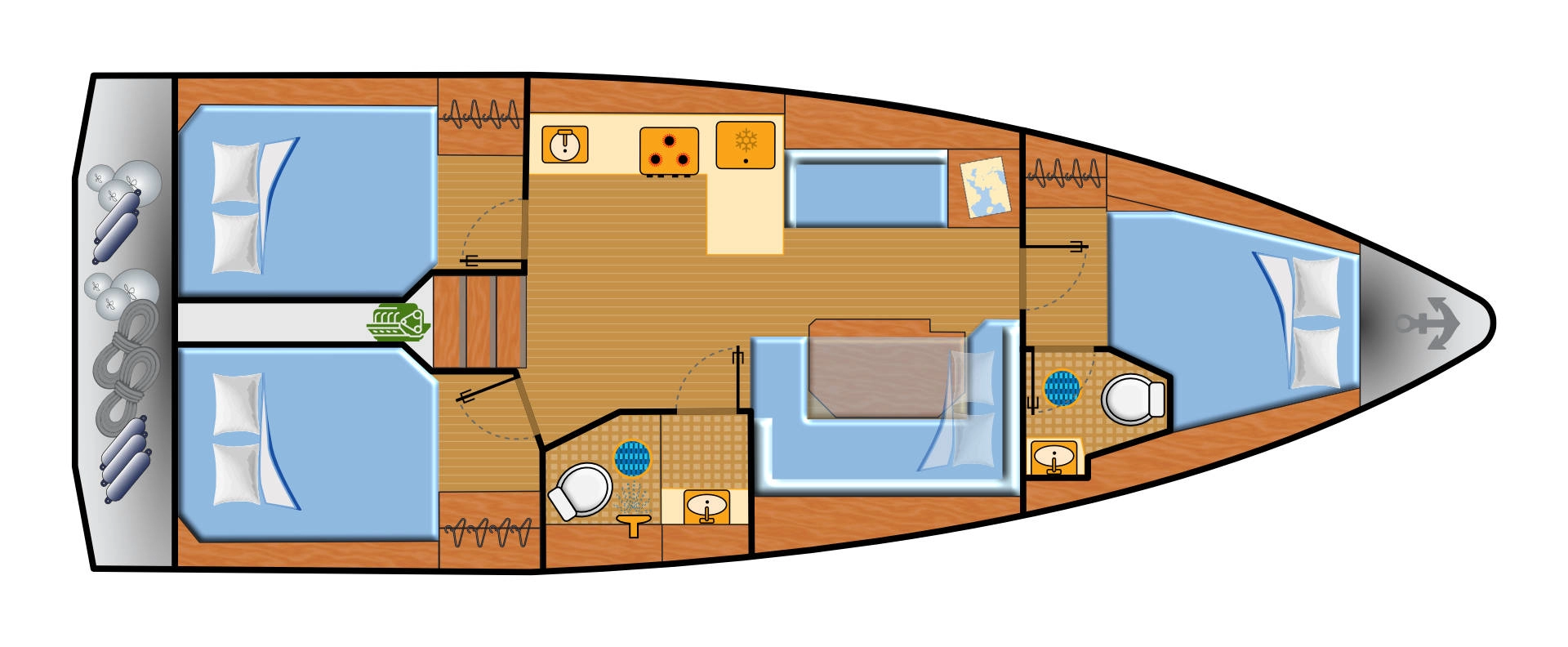 Wynajem Żaglowiec w Pula - Bavaria Bavaria C38