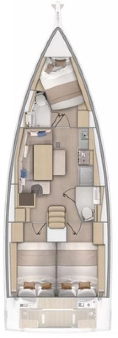 Wynajmij Żaglowiec z lub bez skippera Bénéteau w Kos