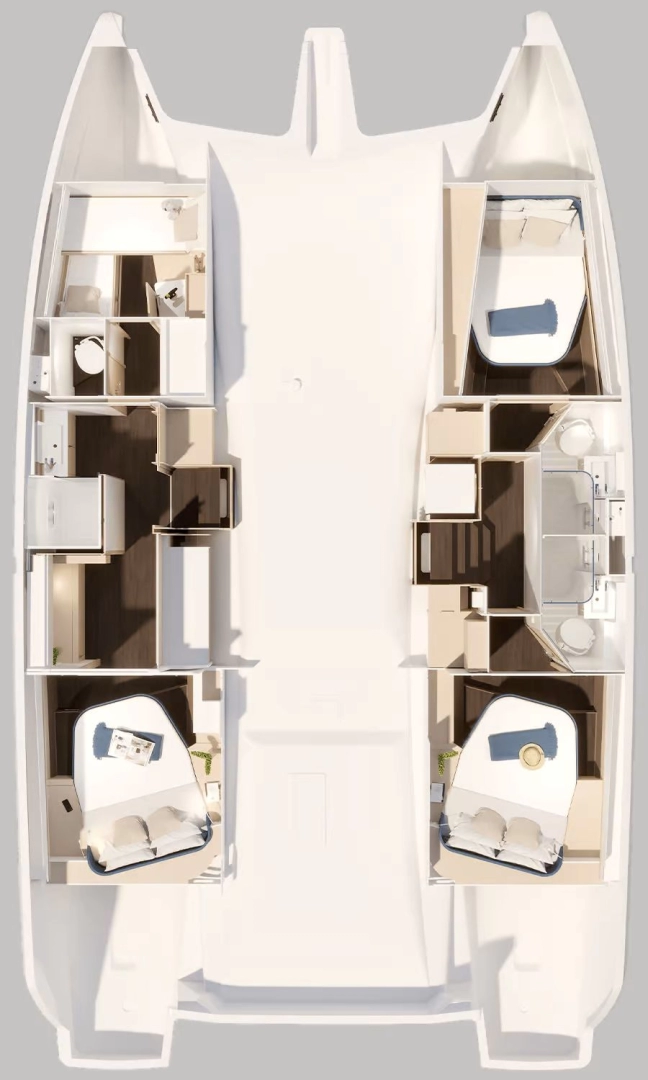 Wynajem w Road Town- Fountaine Pajot Fountaine Pajot FP 44 Maestro - 3 cab. na SamBoat