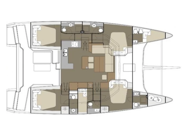 Wynajem łodzi Sant Antoni de Portmany tanio Dufour Catamarans 48 Sail