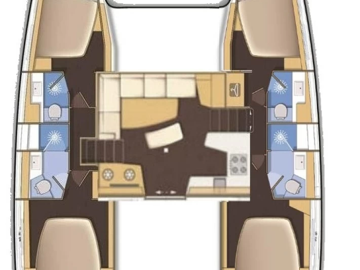 Katamaran do wynajmu w Lefkáda w najlepszej cenie