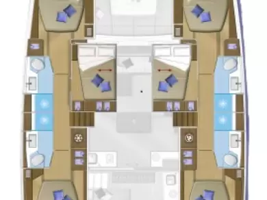 Wynajem w Preveza- Lagoon Lagoon 50 na SamBoat