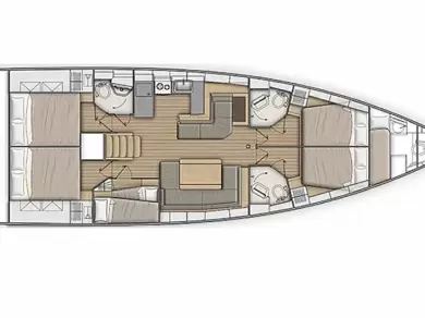 Wynajmij Bénéteau Oceanis 51.1 w Alimos