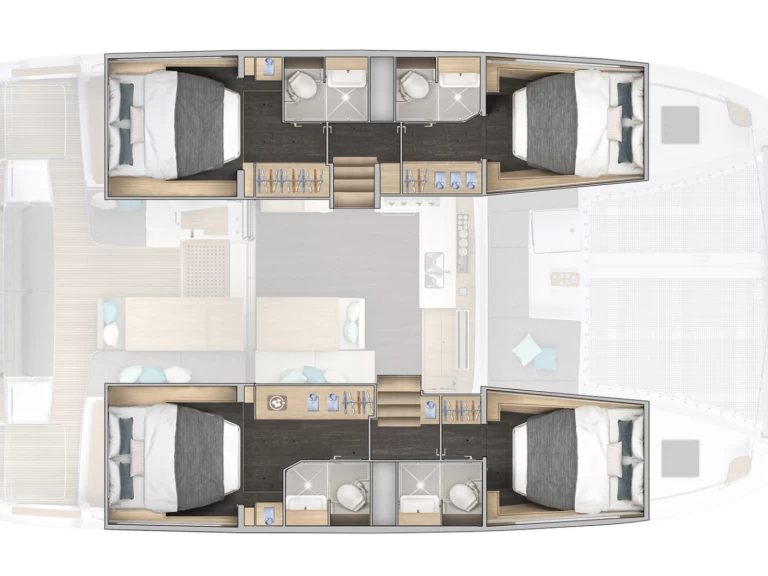 Wynajmij Katamaran z lub bez skippera Lagoon w Furnari