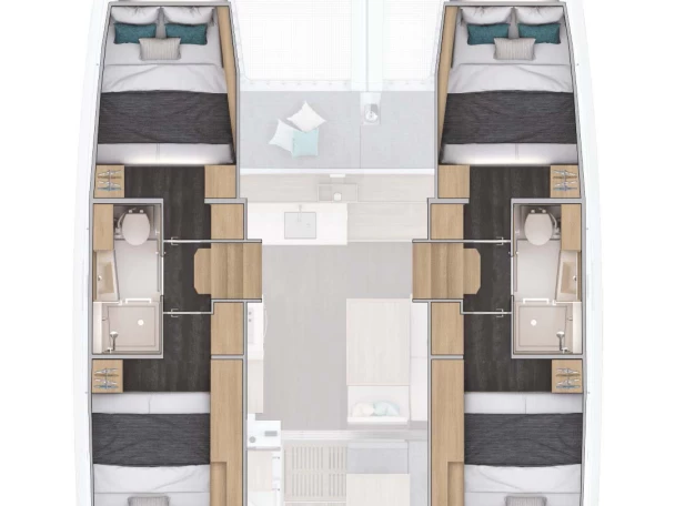 Wynajem łodzi Lagoon Lagoon 38 w Sibenik na SamBoat 