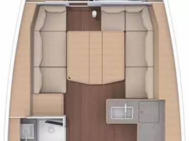 Wynajem łodzi Trogir tanio Dufour 390