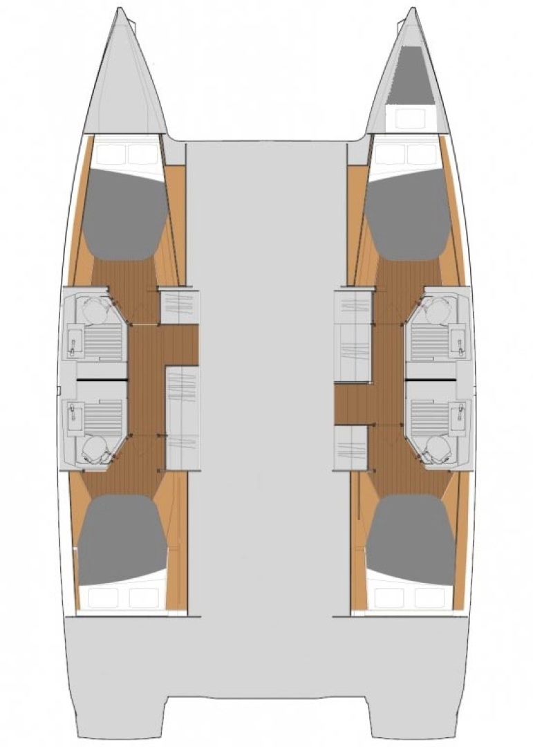 Wynajmij Fountaine Pajot Astrea 42 w Trogir