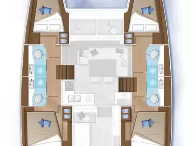 Wynajem łodzi Pula tanio Lagoon 40