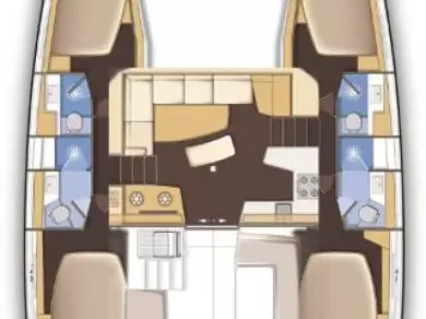 Wynajem łodzi Lagoon Lagoon 42 w Murter-Kornati na SamBoat 