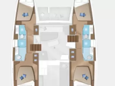 Katamaran do wynajmu w Jezera w najlepszej cenie