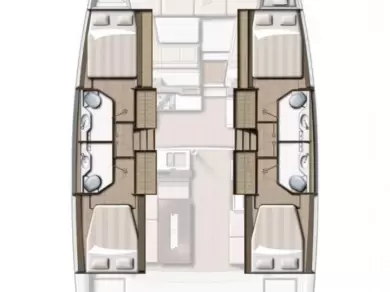 Wynajem Katamaran w Donji Seget - Bali Bali 4.2