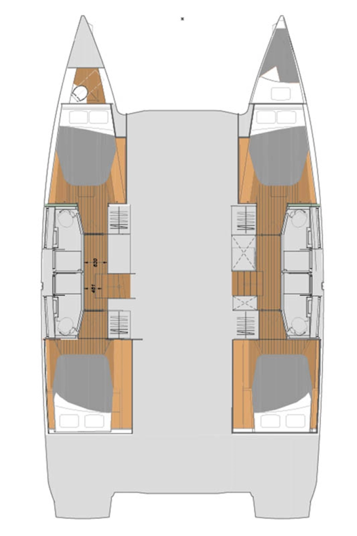 Wynajem łodzi Fountaine Pajot Elba 45 w Elliniko na SamBoat 