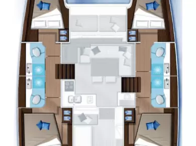 Wynajem Katamaran w Donji Seget - Lagoon Lagoon 40