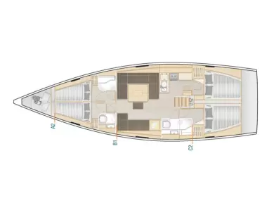 Wynajem w Biograd na Moru- Hanse Hanse 458 na SamBoat