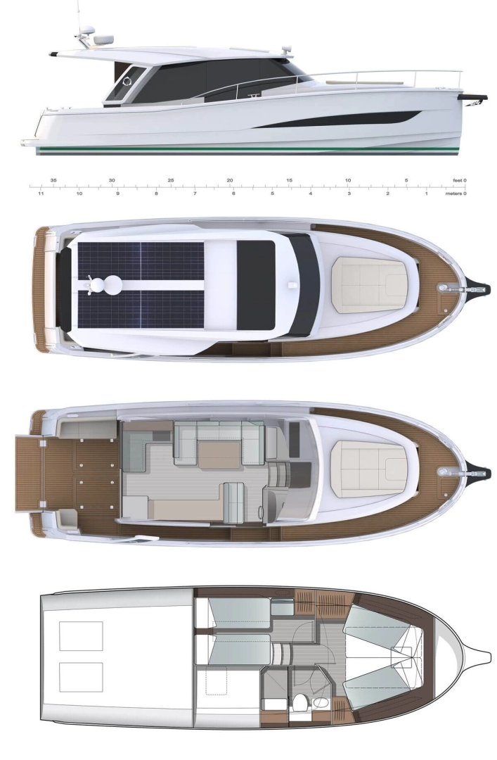 Wynajem w Pirovac- Greenline Yachts Greenline 39 na SamBoat