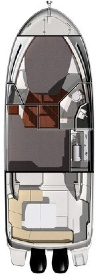 Wynajem Motorówka Jeanneau z patentem 