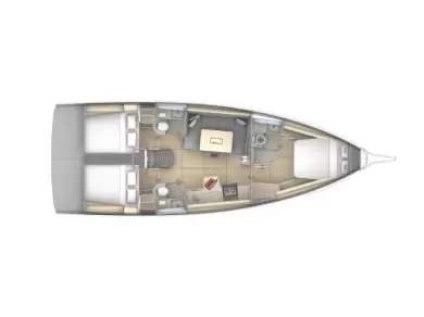 Wynajem łodzi Skradin tanio Dufour 41