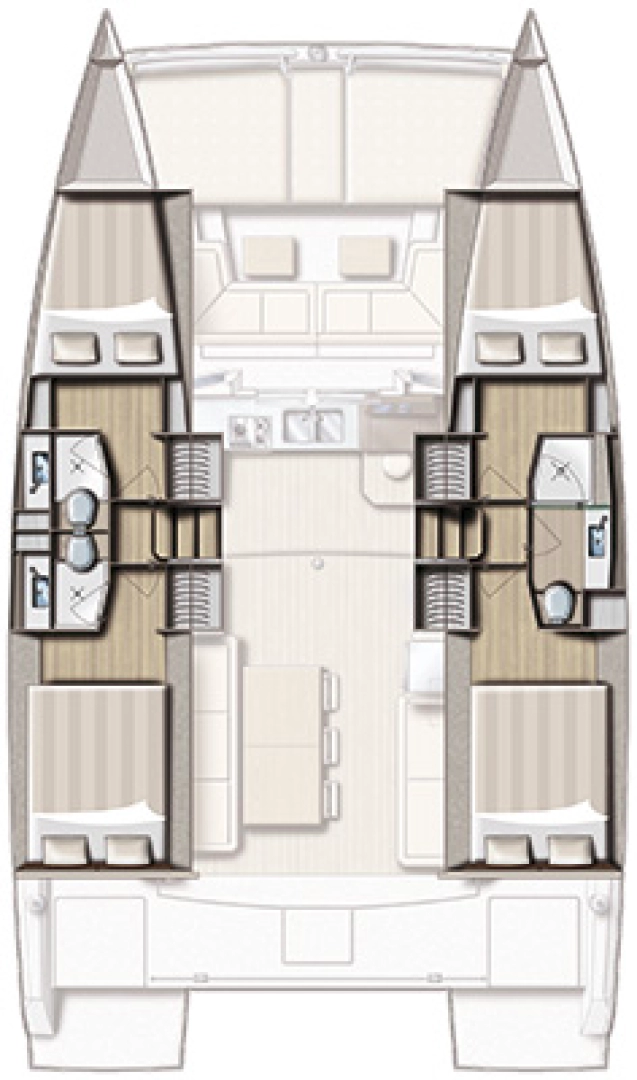 Wynajem Katamaran w Zadar - Bali Bali 4.0