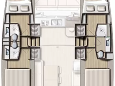 Wynajem Katamaran w Zadar - Bali Bali 4.0