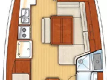 Wynajem łodzi Anzio tanio Oceanis 43