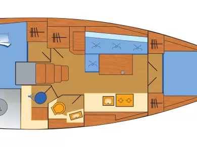 Wynajmij Bénéteau Oceanis 38.1 w Rogoznica