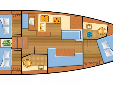 Wynajmij Jeanneau Sun Odyssey 410 w Rogoznica