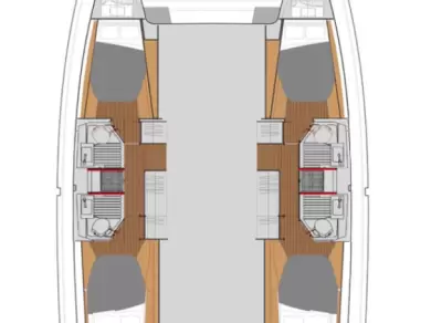 Wynajmij Fountaine Pajot Astrea 42 w Lefkáda