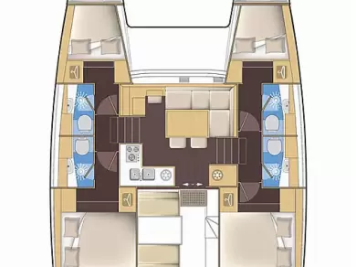 Wynajmij Katamaran z lub bez skippera Lagoon w Punat