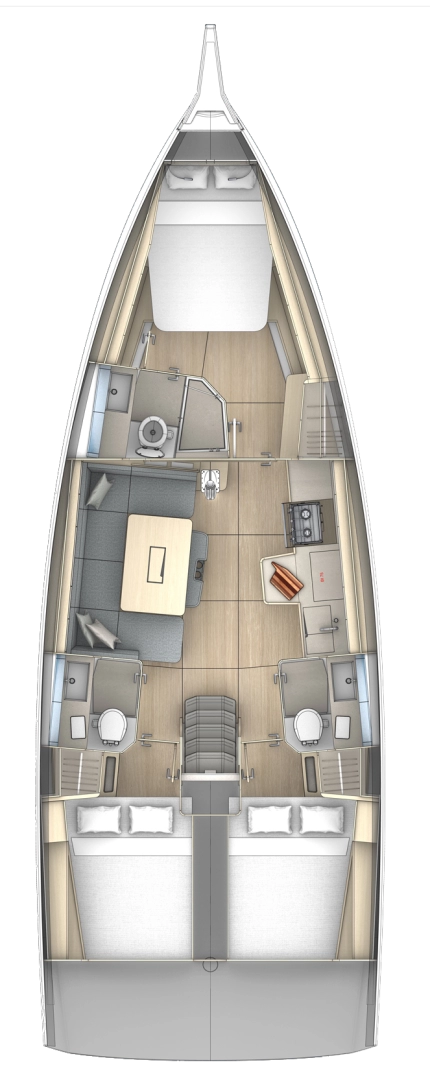 Wynajem w Trogir- Dufour Dufour 41 na SamBoat