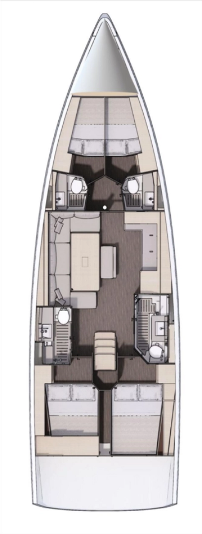 Wynajem łodzi Dufour Dufour 470 w Tribunj na SamBoat 