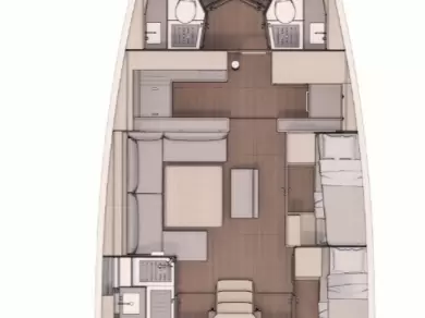 Dufour Dufour 530 między profesjonalistami a osobami prywatnymi w Vodice