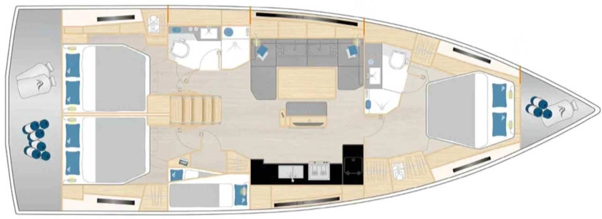 Żaglowiec do wynajmu w Pomer w najlepszej cenie